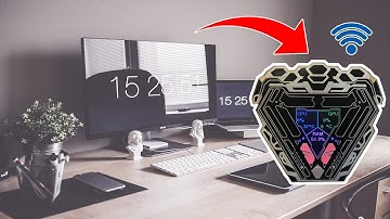 Làm Màn Hình Hiển Thị Thông Số Máy Tính Phong Cách Iron Man Đơn Giản với ESP8266 || LCCN
