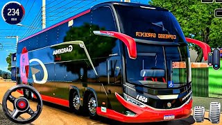 New Bus Simulator 2025: Hardcore Track Offroad Bus Driving - Bus Game Android Gameplay screenshot 2