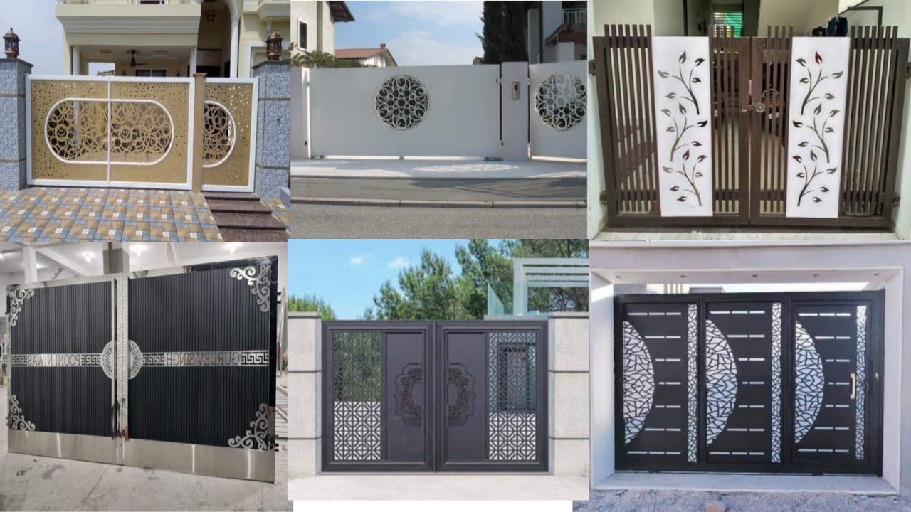 Modern main gate designs 2024 | main door design | iron gate design ...