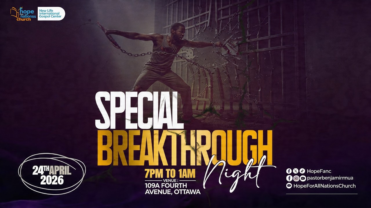 Special April Breakthrough Night