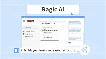Ragic AI now builds your database for you! ✨🦾