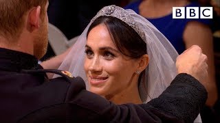 First hymn, first vows | Prince Harry and Meghan Markle  The Royal Wedding  BBC