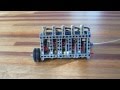 Lego Pneumatic Engine - compact 5 inline