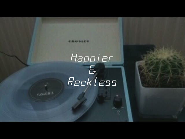 Happier x Reckless class=