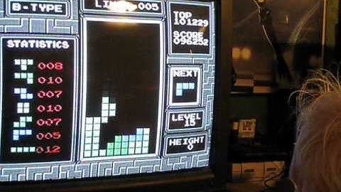 Sim Plays Tetris (NES) - First Level 15 Perfect and Tetris 30-year Tribute
