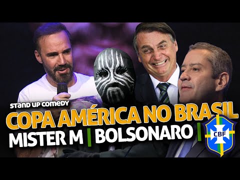 STAND UP - COPA AMÉRICA | TRETA NA CBF | BOLSONARO E O MISTER M NA PLATÉIA - DIOGO PORTUGAL