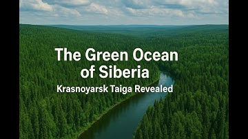 Secrets of the Green Ocean: Unveiling the Krasnoyarsk Taiga of Siberia #KrasnoyarskTaiga