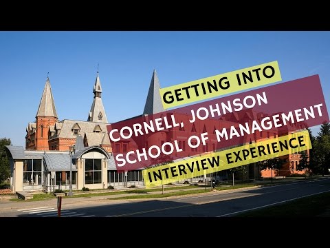 Cornell, Johnson MBA Admit | Application Strategy and Interview Experience