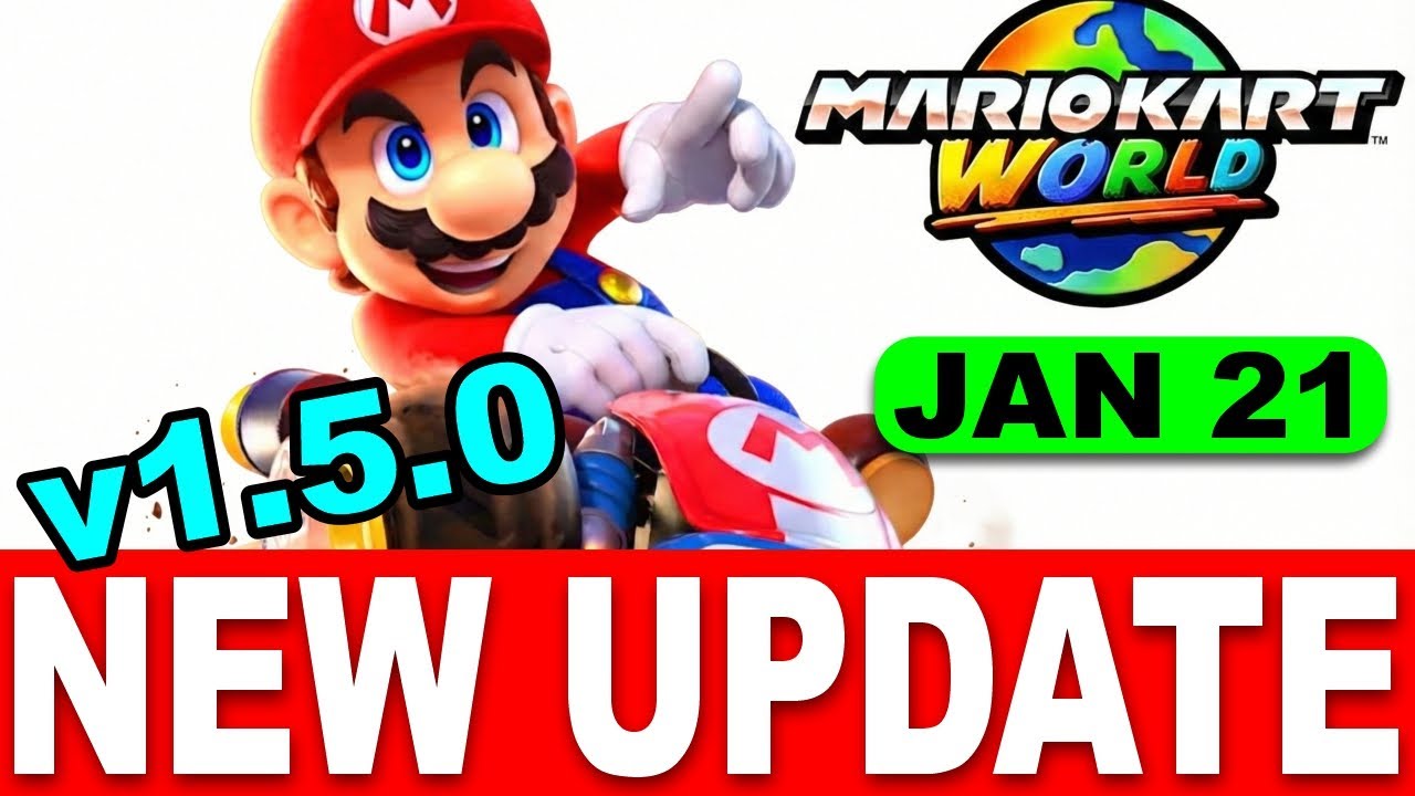 Mario Kart World Update 1.5.0 Patch New Team Mode Changes Everything