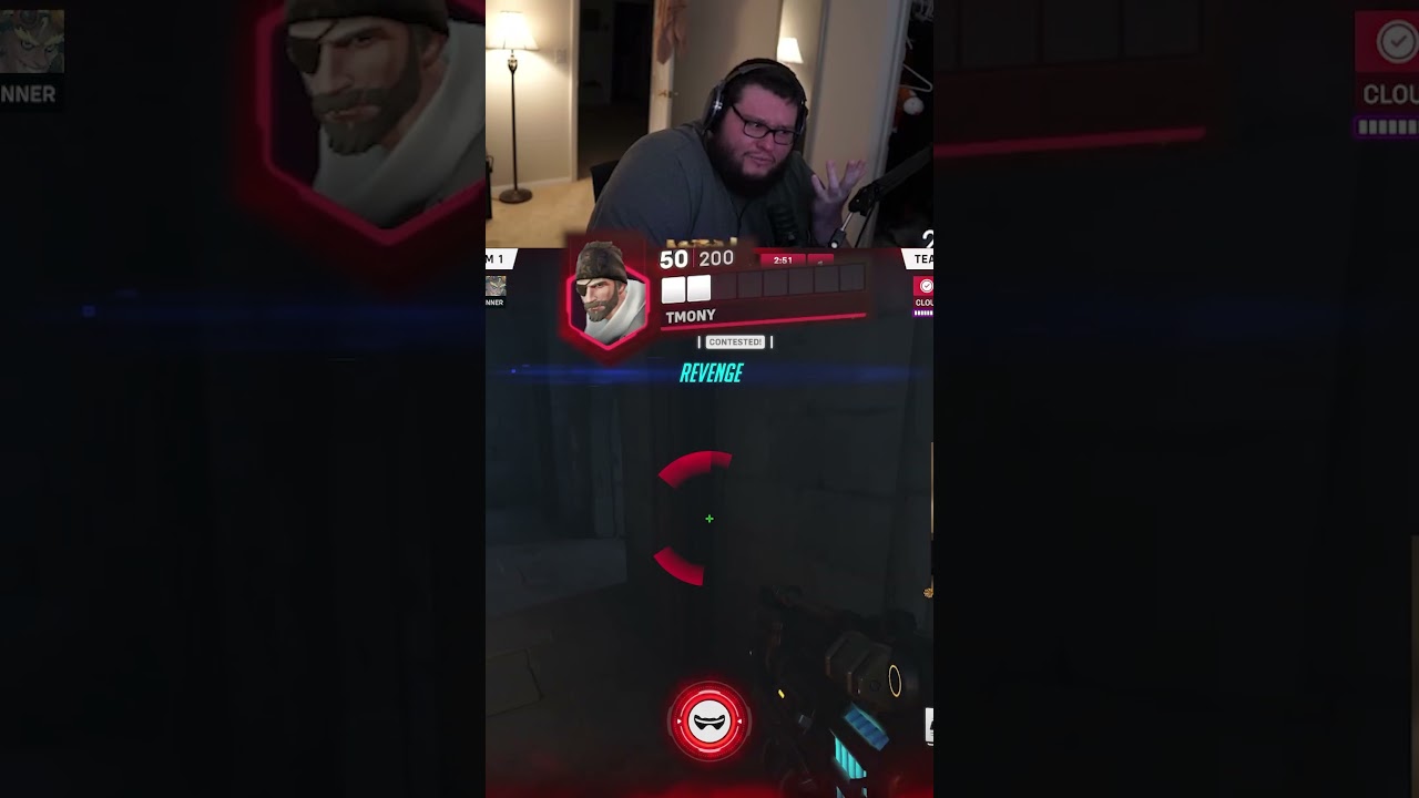 This cheater probably has the confidence of an acorn without hacks | Overwatch 2