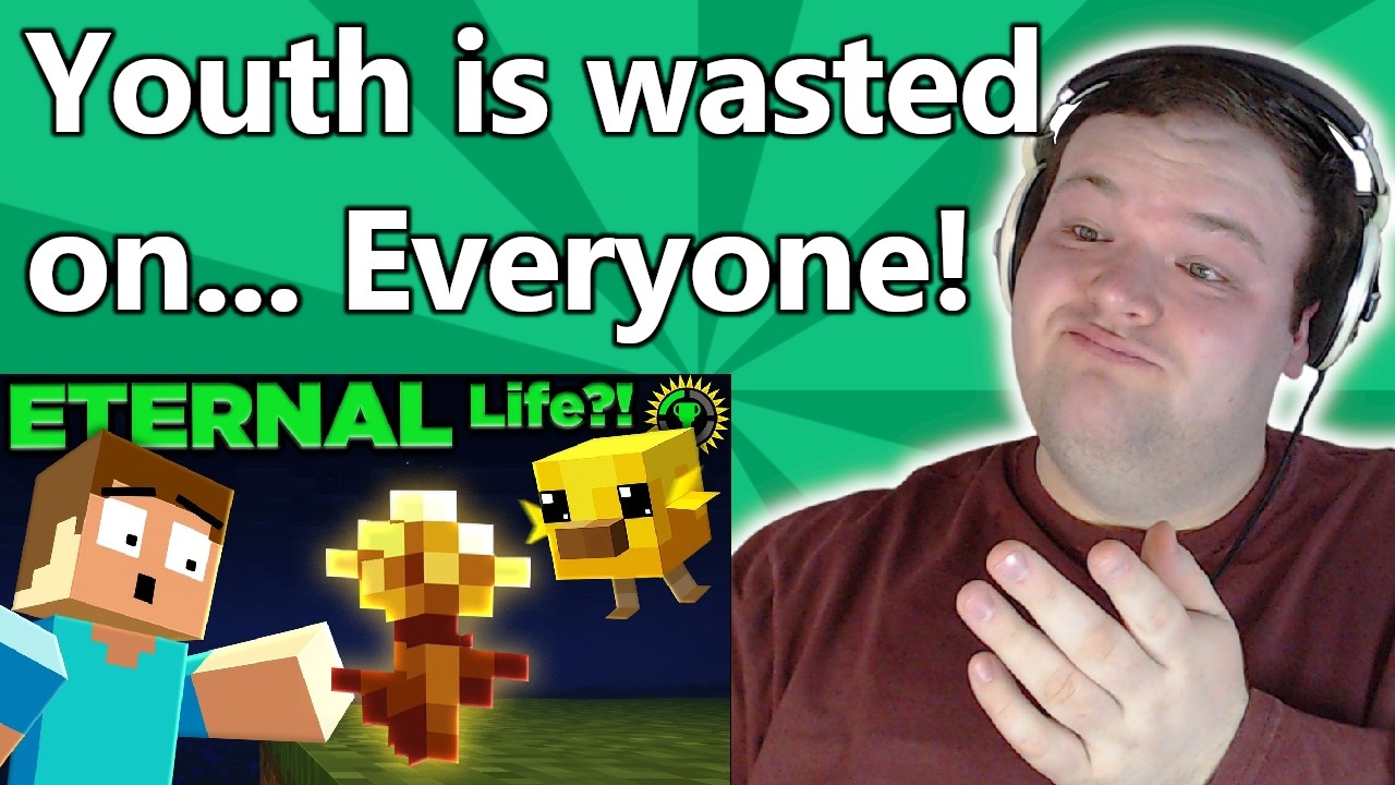Секрет вечной жизни в Minecraft — @GameTheory | Реакция Fort_Master