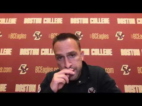 Video: Boston College Football Coach Jeff Hafley Post-UNC Press Conference