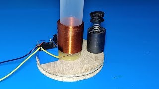 How to make Linear actualtor engine , Amazing idea 2019 , Science school project