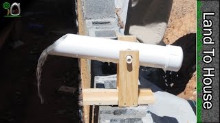 In this video I build a simple Shishi Odoshi fountain out of PVC pipe. I am building this for a U siphon test coming up to find out if it 