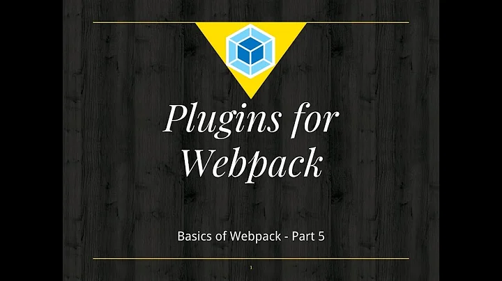 #5 Webpack Plugins | Mini Css Extract Plugin npm | Webpack Basics Tutorial
