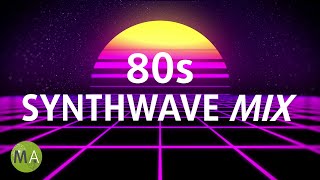 Upbeat Study Focus 80s Style Synthwave Mix with Beta Isochronic Tones screenshot 2