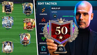 Best MANAGER MODE Tactics to Reach FC Champion | 50⭐ Grind