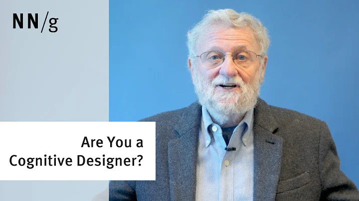 Are You a Cognitive Designer? (Don Norman)