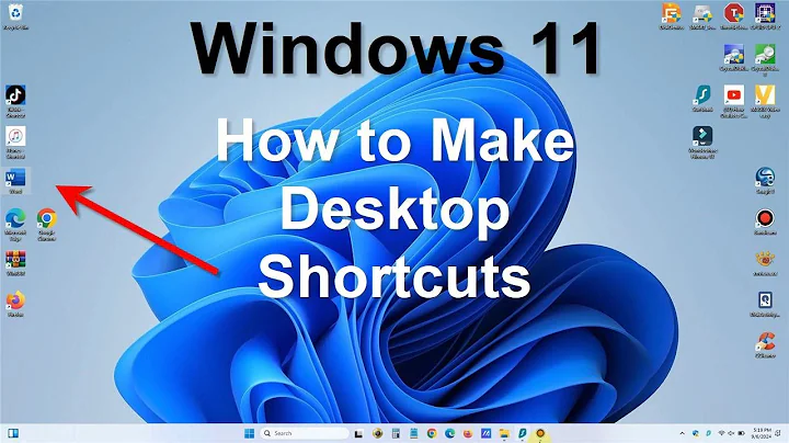 How to Make Desktop Shortcuts Windows 11 - Super Easy