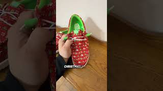 These HeyDude Holiday Sweater slip-ons bring cozy Christmas style and all-day comfort together in