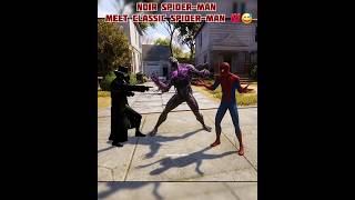 What Happens When Classic Spider-Man meets Noir Spider-Man? 💯🔥 PS5 #spiderman