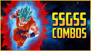 DBFZR ▰ The Sauciest Goku Blue Combo God【Dragon Ball FighterZ】