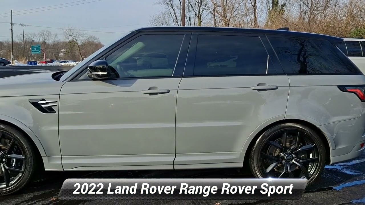 Used 2022 Land Rover Range Rover Sport SVR Carbon Edition, Willow Grove, PA P6561A