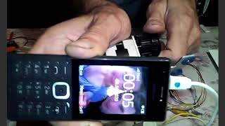 Charging a cellphone with a Step motor from an old Scanner