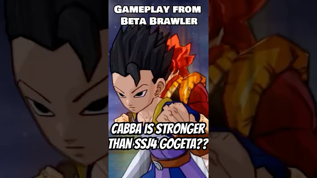 Cabba is STRONGER Than SSJ4 Gogeta? #dragonball #dbz #goku