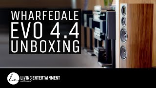 Unboxing: Wharfedale EVO 4.4 Floorstanding Speaker