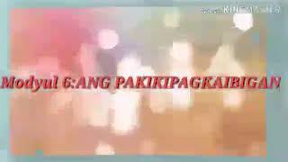 MODULE 6 ANG PAKIKIPAG KAIBIGAN