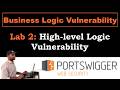 Business Logic 2 | High-level Logic Vulnerability #portswigger