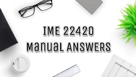 IME 22420: Practical No 4