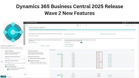 Dynamics 365 Business Central 2025 Release Wave 2 New Features
