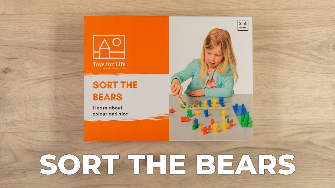 Sort Bears Spielanleitung | Sort the bears – Bären sortieren | Toys for Life - YouTube
