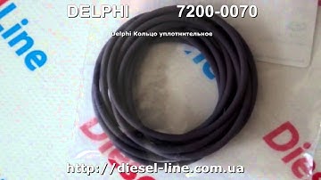7200-0070 Delphi Кольцо уплотнительное