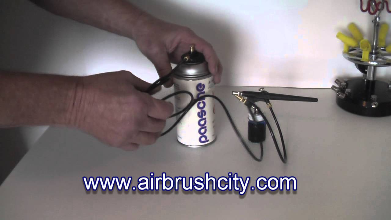 Airbrush City Propellant Can Adapter / Regulator YouTube