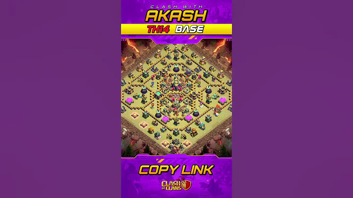 Only 1 Star TH14 War Base 2025 Anti 2 Star Anti Electro Dragon Anti Zap Witches Clash of Clans 🔥