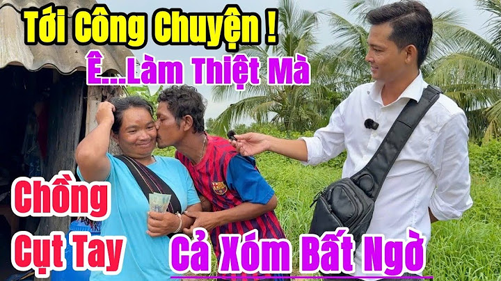Phát hiện người đàn ông CỤT TAY sống cùng người vợ và con CĂN CHÒI LÁ
