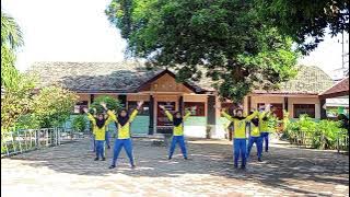 #Senam  kreasi anak Indonesia hebat# hbdpgri#shorts