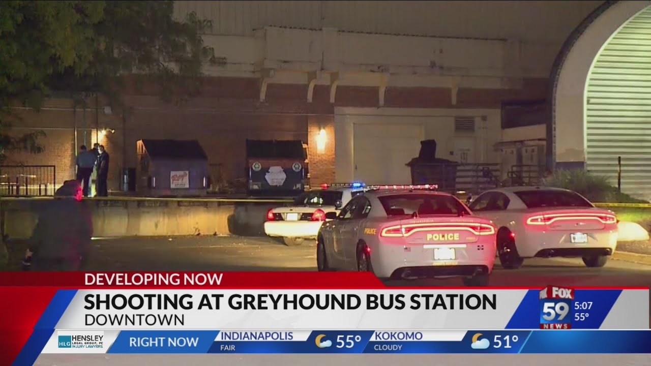 Person shot near Greyhound bus station