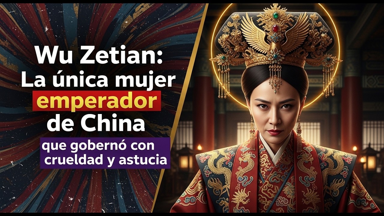 Wu Zetian: La única mujer emperador de China que gobernó con crueldad y astucia #emperador #china