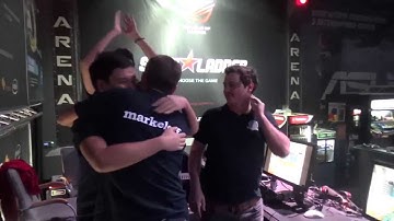 Astana Dragons vs Ninjas in Pyjamas winning moment @SLTV 7 LAN Finals