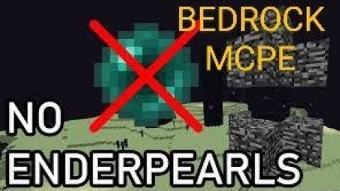 How to go through end gateway without ender pearl - Minecraft Bedrock / MCPE