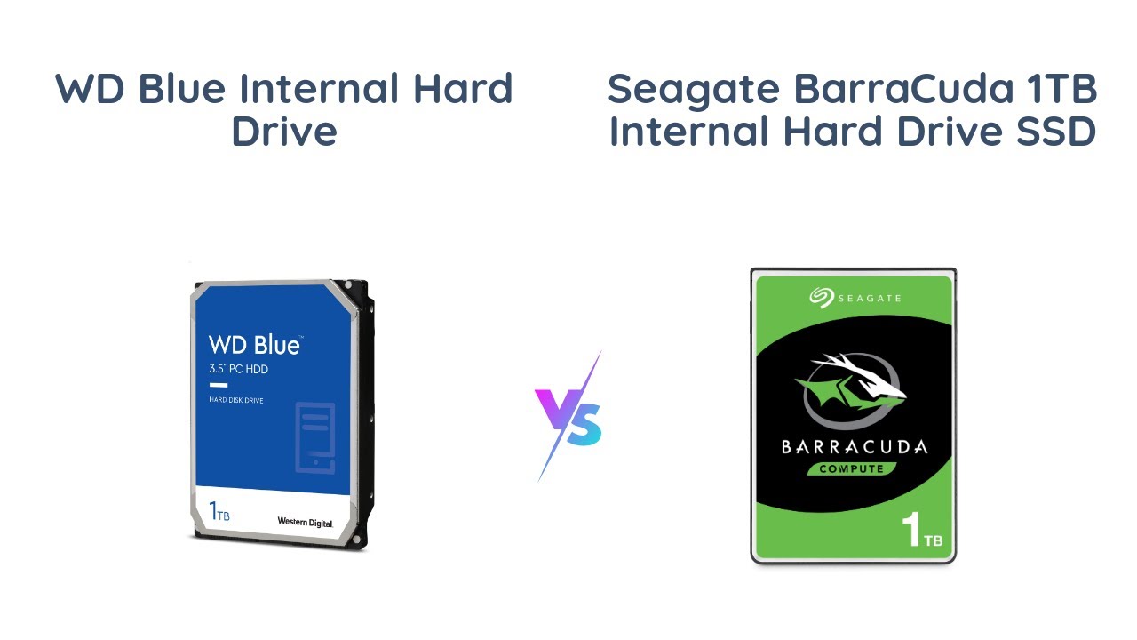 Seagate Constellation Vs Seagate Barracuda WD Blue vs. Seagate BarraCuda: Which 1TB HDD is Better? - YouTube