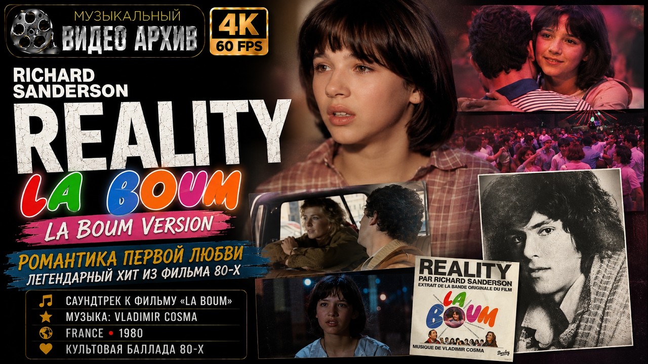 Richard Sanderson - Reality (La Boum Version) - YouTube