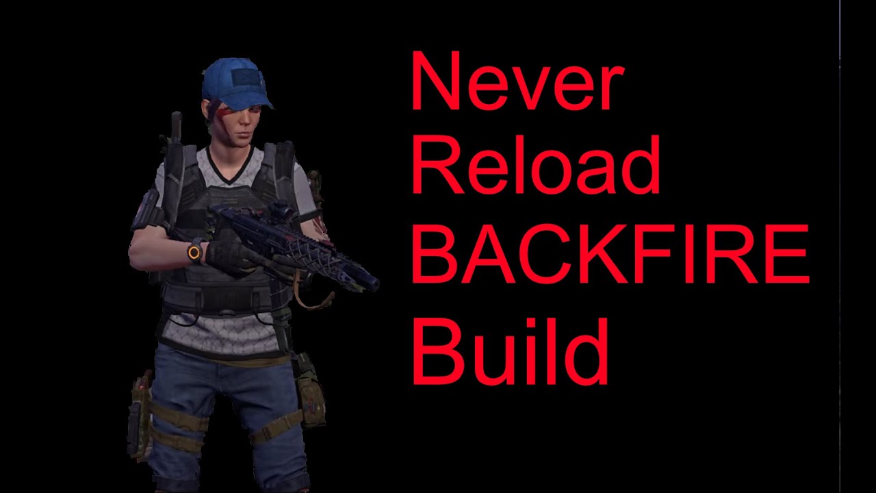 Division 2 | Backfire  Never Reload Crit Build | (Ninjabike Messenger Kneepads)