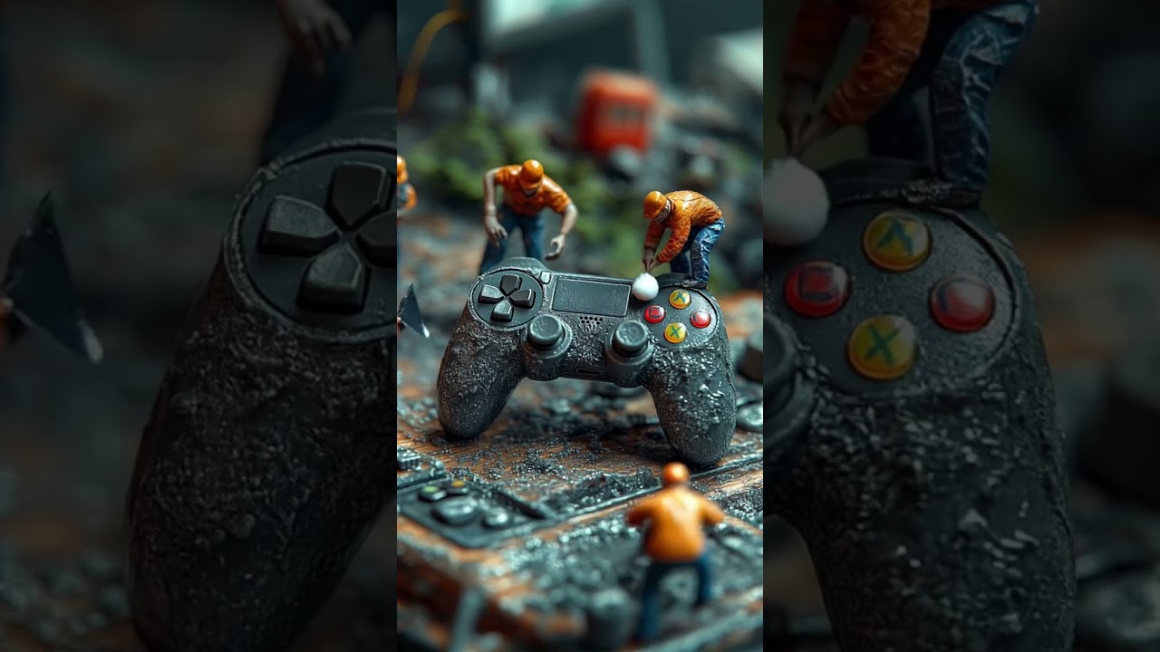 Joystick Cleaner Goes Pro 😎 | Gamer's Weapon Mass Disinfection! 