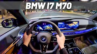 2024 Bmw I7 M70 Pov Night Drive