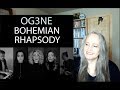 Voice Teacher Reaction to OG3NE - Bohemian Rhapsody (HOME ISOLATION VERSION)